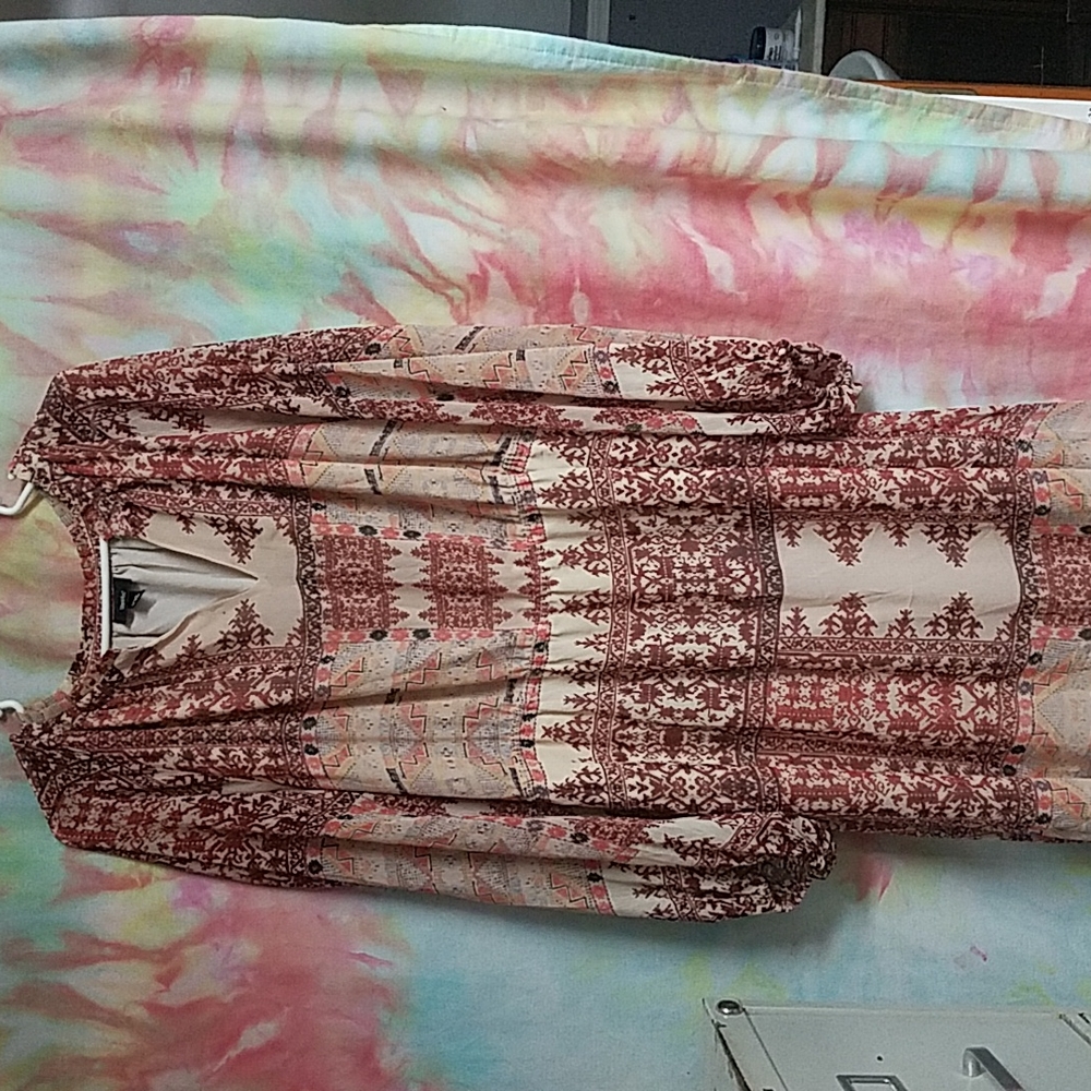 Long Mossimo dress, polyester, XXL